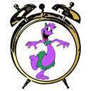 Friendly Monster O'Clock - the fun cartoon monster alarm clock featuring the friendly monster carnival